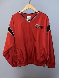 Arizona Diamondbacks embroidered Windbreaker Pullover, with pockets, Size XL - Picture 1 of 7
