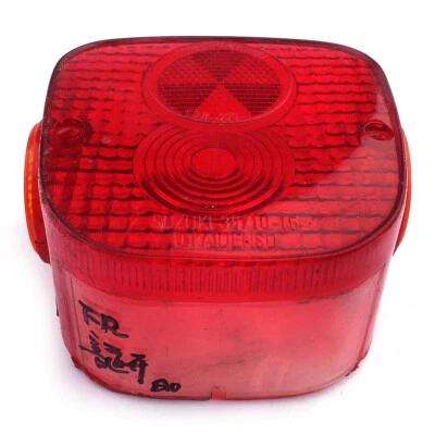 SUZUKI TS100 TS125 GT100 GT125 FR80 A100 A80 Taillight Lens NOS Japan - Image 1 of 4