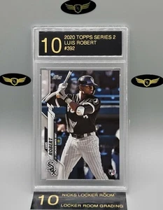 2020 Topps Series 2 Chicago White Sox LUIS ROBERT #392 rookie graded mint LRG 10 - Picture 1 of 2