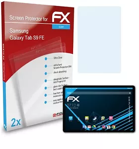 atFoliX 2x Película Protectora para Samsung Galaxy Tab S9 FE transparente - Imagen 1 de 8