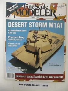 Fine Scale Modeler Magazine July 1991 Spanish Civil War Aircraft: Research - Picture 1 of 2
