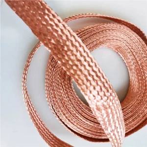 Pure Copper Craft Jewellery Braid Wire Un-plated Anti Tarnish 3M Coil 5mm Thick - Picture 1 of 5