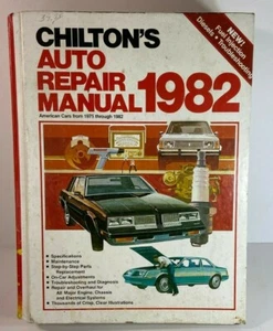 Chilton's Auto Repair Manual American Cars from 1975 to 1982 #7052 -Hard Cover - Picture 1 of 12