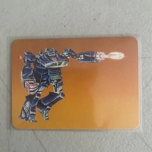 SHOCKWAVE #122 TRANSFORMERS MILTON BRADLEY ACTION TRADING CARD M-NM - Picture 1 of 6
