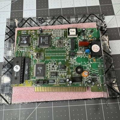 VINTAGE INTERNAL V.34 FAX MODEM 1428VQH-T 80-2000230-4 ASKEY DIAL-UP ISA - Image 1 of 4