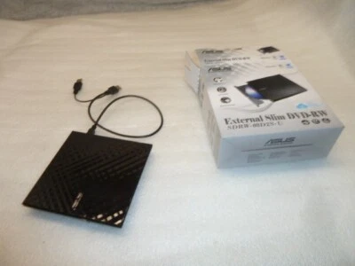 Asus SDRW-08D2S-UBGACI 8x External Dvd Writer Black Ext Slim Portable Diamond - Image 1 of 2