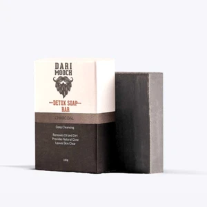 Charcoal Detox Soap Cleansing & Detoxifying Bar for Men - Picture 1 of 4