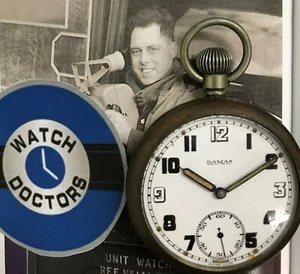 Damas WW ll Military Pocket Watch (626 ) - Picture 1 of 6