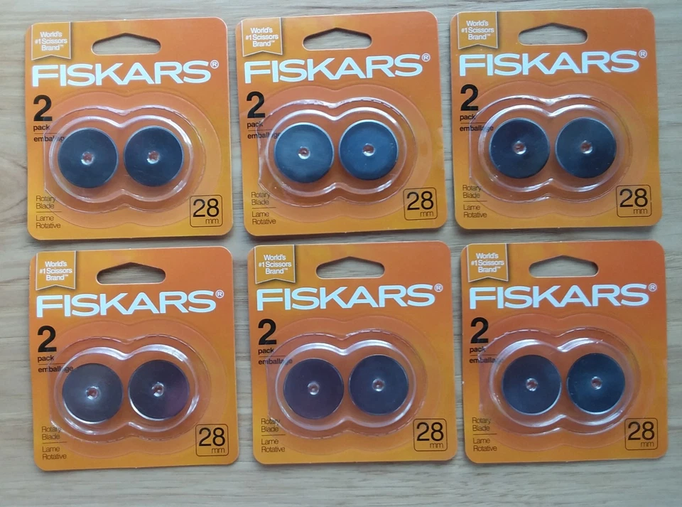 Fiskars 2 Count Replacement Rotary Blades 28mm