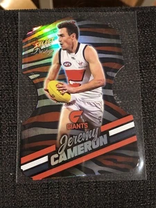 2020 AFL Footy Stars Prestige Zebra- Jeremy Cameron GWS ZDC57 - Picture 1 of 2