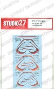 STUDIO27 1/12 Yamaha RZ250/350 LINE DECAL [B] for HASEGAWA DC1246 - Bild 1 von 2