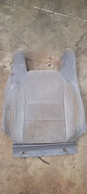 Cubierta de asiento delantero superior gris Toyota Supra MK3 1989 solo tela pasajero Foto 1 de 4