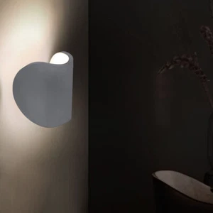 Wandleuchte Treppenhausleuchte Flurlampe LED Up Down Beton grau Wohnzimmerlampe - Bild 1 von 9
