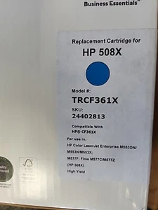 HP 508X/CF361X Compatible Cyan Toner cartridge - Picture 1 of 2