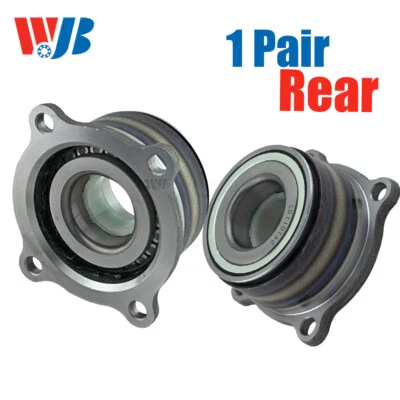 Rear Qty 2 Wheel Hub Bearings for 2005 - 2013 Nissan Xterra / Frontier WA541011 Foto 1 de 4