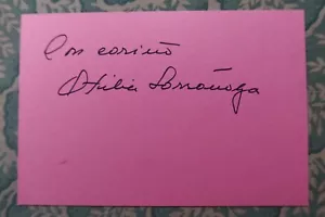 Otilia Larrañaga - CINEMA MESSICANO - volti nuovi - Chico Ramos - autografato 1974 - Foto 1 di 2