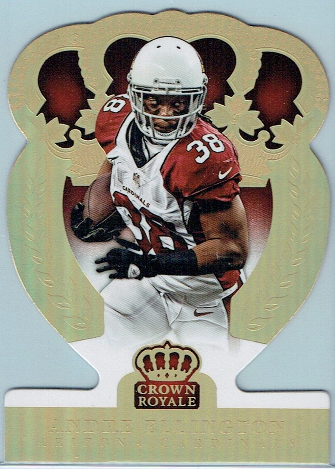 2014 CROWN ROYALE GOLD HOLOFOIL #37 ANDRE ELLINGTON #11/25 - Image 1 of 1