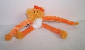 8 Zoll Aurora People Pals Plüschtier orange Affengesicht Schlüsselanhänger - Bild 1 von 1