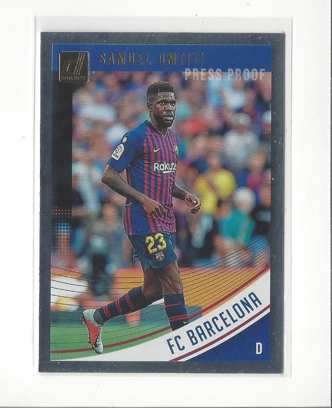 2018-19 Donruss Soccer Silver Press Proof Singles - You Choose - Image 1 of 1