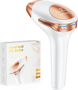 3-in-1 Laser IPL Haarentfernungsgerät | 9 Energiestufen Gesichtshaarentferner - Bild 1 von 7