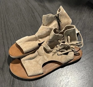 Damen-Sandalen Wildleder BILLABONG | East of Eden Sonoma Old School hellbraun, Größe 7 - Bild 1 von 6