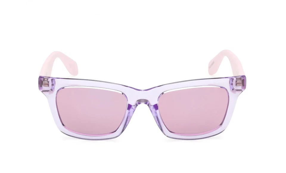 Gafas de sol Adidas OR0116 72Z púrpura espejo cuadrado plástico marco 51-20-145 Foto 1 de 3