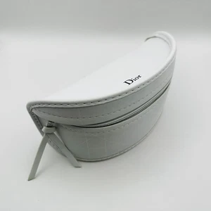 Estuche Dior gafas estuche gafas gafas de sol blanco paño de limpieza NUEVO - Imagen 1 de 10