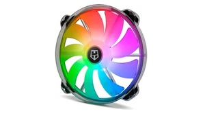 Nox Hummer X200 -NXHUMMERX200FAN Fan for PC Box 200mm, ARGB, 9 Translucent Blade - Afbeelding 1 van 6
