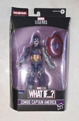 Marvel Legends Zombie Captain America What If The Watcher BAF Wave Action Figure - Image 1 of 2