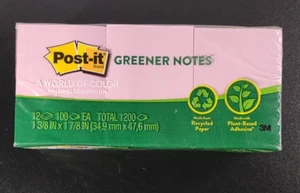 Post-it Notes Mini 1 3/8in x 1 7/8in, 12 confezioni x100 fogli (1200 totali) Helsinki - Foto 1 di 4