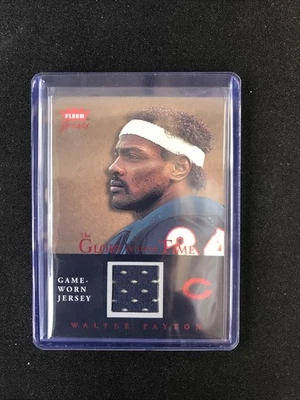 2004 Fleer Greats #GT-WP Walter Payton Game Used Patch - Image 1 of 2