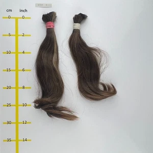 Capelli veri europei capelli grezzi grigi minimo 100 gr 30-35 cm - 3007256 - Foto 1 di 1