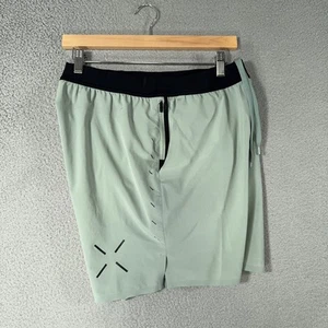 Ten Thousand Interval Short Mens Medium Green 7 Inch Athletic Stretch Running - Picture 1 of 10