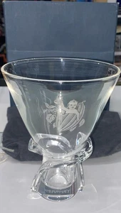 Vintage Steuben Art Glas Vase Hershey PA 100th Anniversary Cocoa Bean Baby 1994 - Bild 1 von 15