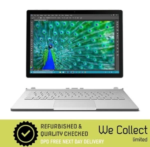 Microsoft Surface Book 2 i7-8650U 8GB 256B QHD Touch Windows 11 - Picture 1 of 12