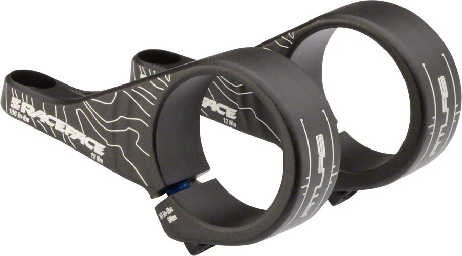 Race Face Atlas 35 Stem - 50mm, 35 Clamp, +/-0, Direct Mount, Aluminum, Black - Image 1 of 1
