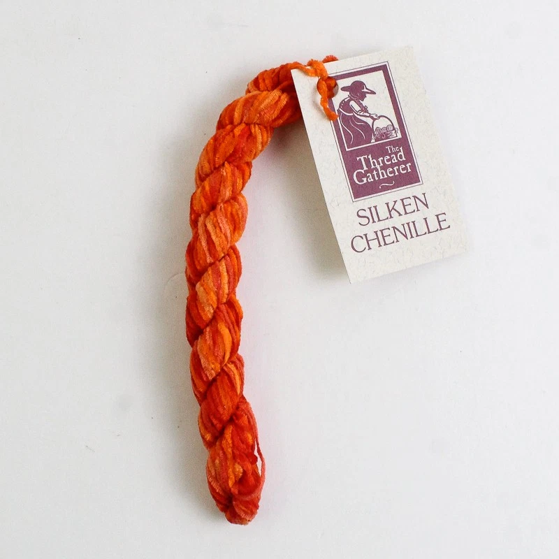 Nuevo Trenza de Chenilla Silken The Thread Gatherer, Color Phoenix Rising, SC 095 Foto 1 de 4