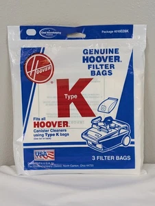 3 neue Original Hoover Typ K Bodenstaubsaugerbeutel Spirit Encore Runabout - Bild 1 von 4