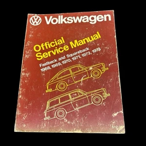 Volkswagen Official Service Manual Type 3 Fastback & Squareback 1968-1973. - Picture 1 of 4