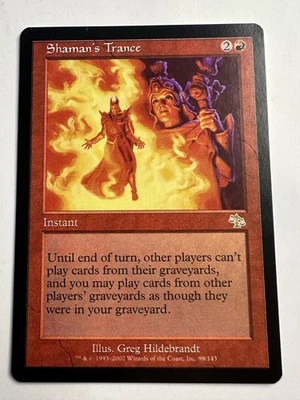 MTG Magic The Gathering Judgment Shamans Trance Rare NM - Image 1 of 2