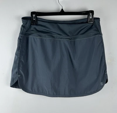 Falda corta Free Fly para mujer talla M mediana azul brisa forrada de bambú con cremallera bolsillo Foto 1 de 4