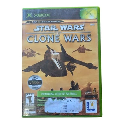 Star Wars: The Clone Wars / Tetris Worlds (Microsoft Xbox, 2003) Complete Tested - Image 1 of 4