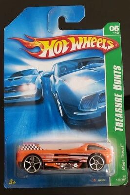 2007 HOT WHEELS MEGA THRUST  125/180 TREASURE HUNT #5  - Image 1 of 3