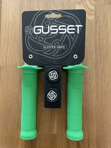 Gusset Sleeper Grips Green BMX - Picture 1 of 2