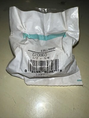 Instalación de tuberías Edelmann 220860 1/2 x 3/8 Foto 1 de 4