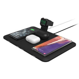 mophie 4-in-1 Wireless Charging Mat for Apple iPhone, AirPods & Watch,...