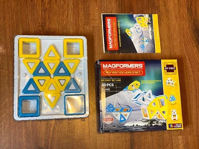 Magformers Juego de 30 Piezas Mi Primer Mundo de Hielo con Caja Original e Instrucciones Foto 1 de 4