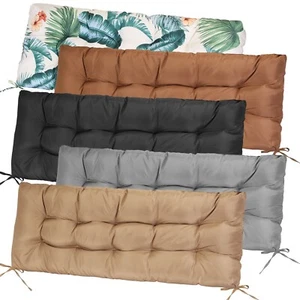 Bench Seat Cushion Non Slip Long Chair Cushion Soft Swing Cushion For Garden Mat - Picture 1 of 15