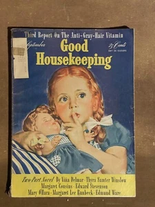 1942 Good Housekeeping September - Doll cover; Norman Rockwell; Margaret Cousins - Bild 1 von 9