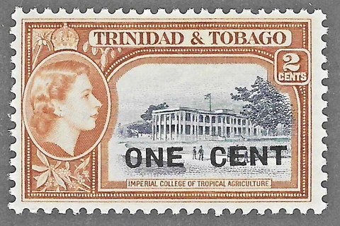 Trinidad & Tobago (1956) - Scott # 85,  MH Cover